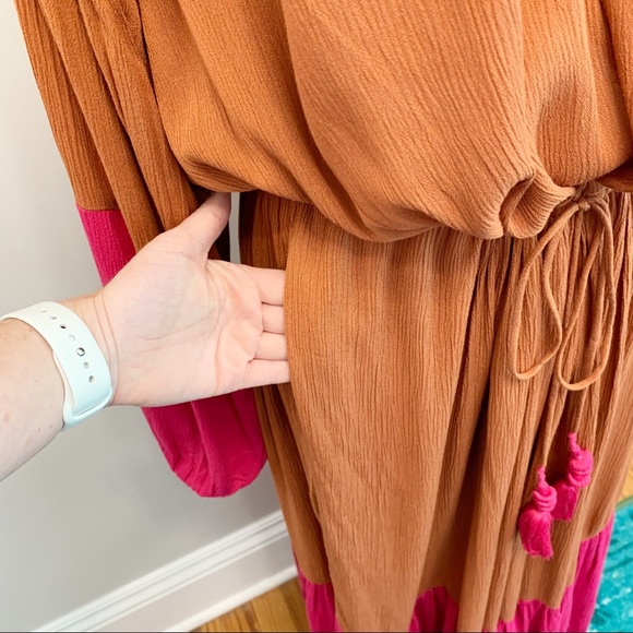 Free People Never Forget Long Sleeve Maxi Dress - Picture 9 of 15